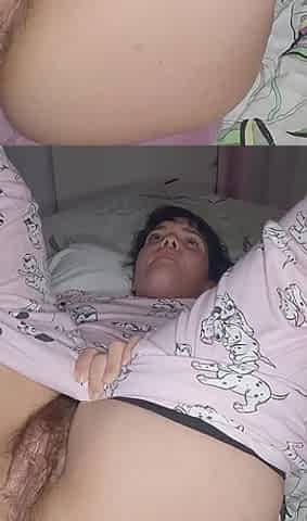 My Aunt Wants Me to Fuck Her Big Hairy Pussy and Cum Inside. Hot MILF Homemade Sex