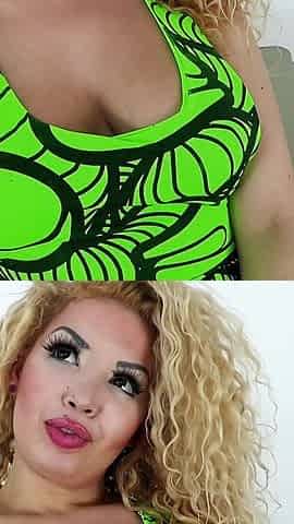 Exotic Big Tits PAWG Babe Aruba Jasmine Rides Bwc and Empties His Balls
