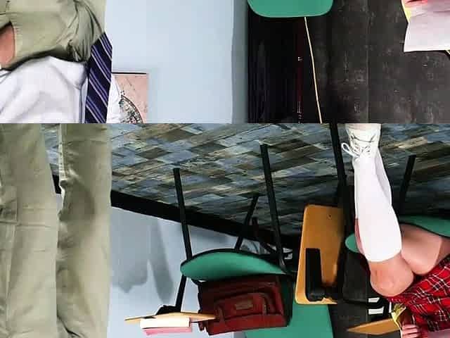 Upskirt watching voyeur slut teasing