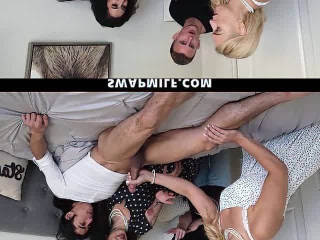 Arabelle Gives Julia a Much-Needed Lesson in The Art of Penis Worship - Swapmilf