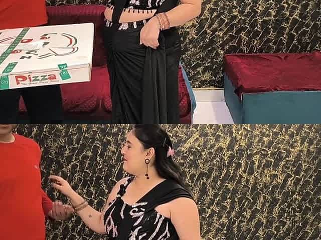Pizza Delivery Guy Fuck Indian Lady for Free Pizza