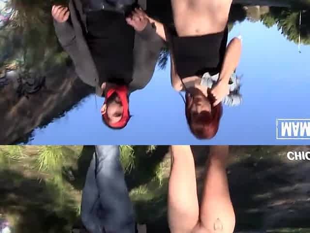 Sexually excited Latin chick Redhead Lilyan Red Takes a Wonderful Hard Outdoor Dicking - MAMACITAZ