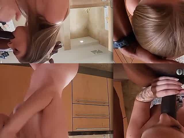Isiah Maxwell And Annie King - Black Dick Surprise - Big Titted Annies Assfucking Audition Ends In A Creampie