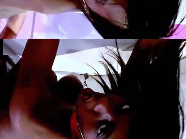 Pretty ebony beauty drilled by a bald boy