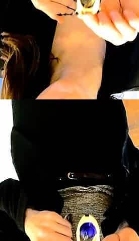 Amateur webcam girl masturbate big dildo