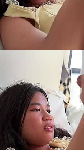 Cute 18yo Asian Get Fucked by a Big White Dick
