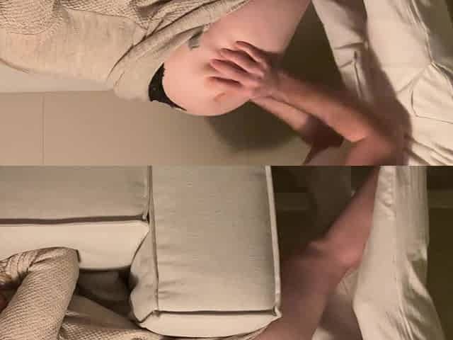 Wife Gets Banged on Couch From Behind