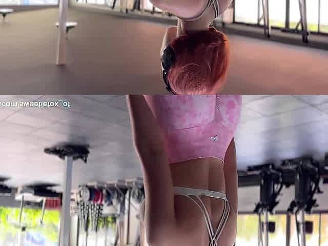 Fitness Beauty Went To Workout With Anal Plug In Her Booty And Then Was Banged, Sweetie Fox Anal