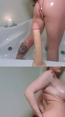 Beautiful Sonya having a horny solo toy masturbation