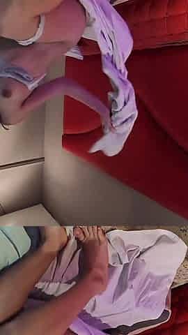Beautiful Latina From the Job