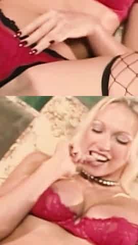 Nikki Hunter Enjoys Two Hard Cocks in DP Threesome