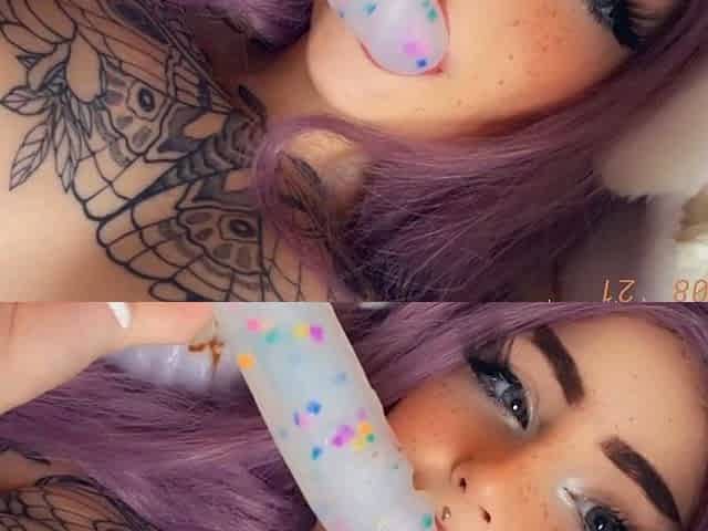 Beautiful Sonya having a horny solo toy masturbation