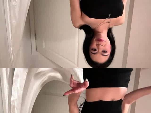 Horny amateur asian teen girl toying her pussy on cam