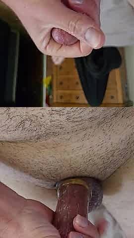Edging Stroking and Cumming Hard