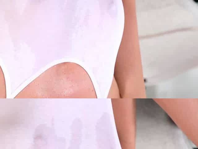 Deep throat interracial for blonde slut sucking big cocks