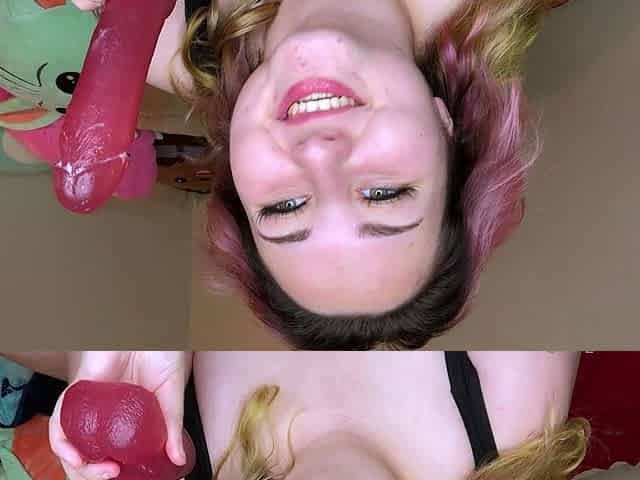 Busty brunette bitch with big boobs