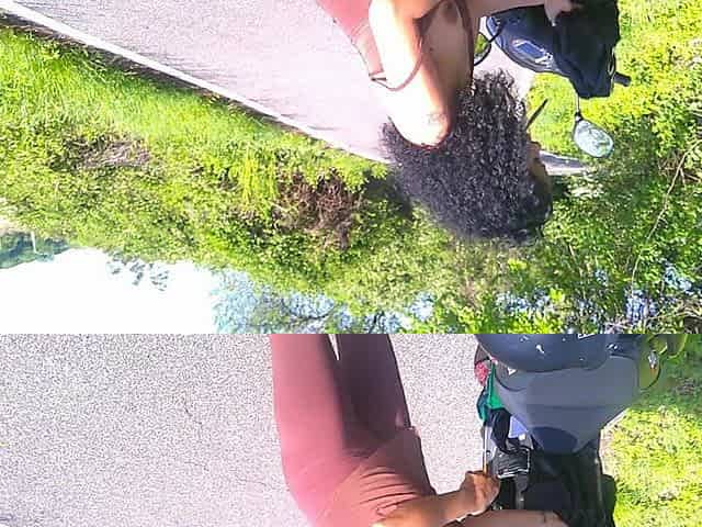 PUBLIC ORAL SEX EXOTIC BLACK COSPLAY BROWN LARGE BAZOOKAS SUCKS JOCK ON BIKETRAIL