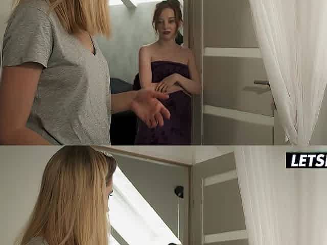 Slutty Roommates Tempt Every Other Into Morning Lesbo Sex - A BEAUTY KNOWS
