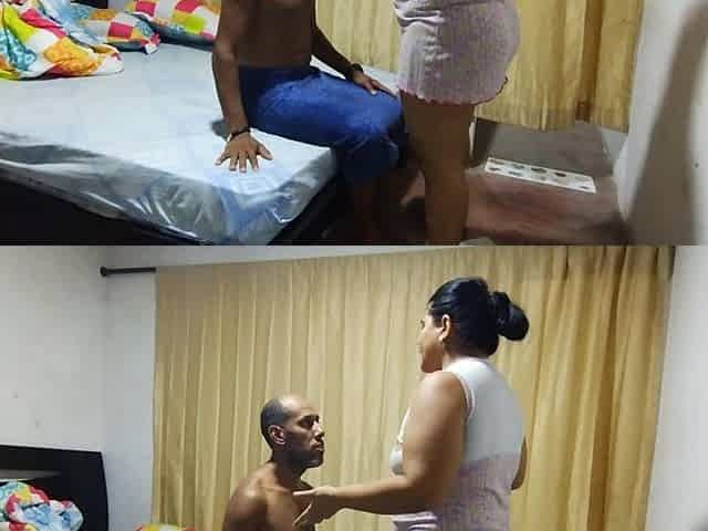My Stepfather Has a Big and Delicious Cock and I Take Advantage of the Fact That My Stepmom Is Not There to Fuck Me and Swallow