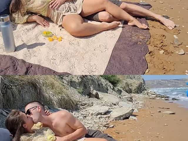 Wow! super steamy gonzo porn on the beach with a horny, dissolute slut!