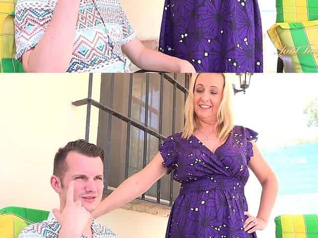Busty Curvy MILF Keira Helps a Lost Tourist