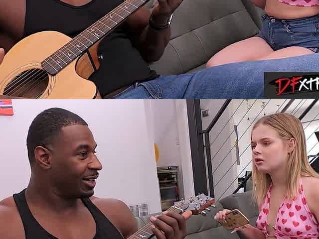 DFXTRA - Roommate Gives In to COCO LOVELOCK's Kinky Footjob & Vagina Pounding