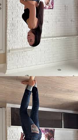 Cute Farting in Jeans After Eating Gazzy Food