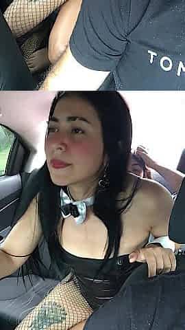hawt cuties fellatio in my car on the way home.