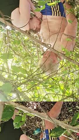 Fucking in the Bushes