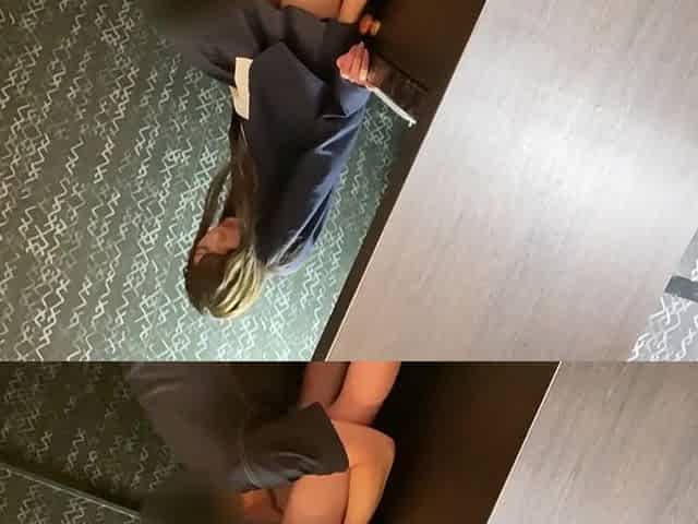Small-breasted Beautiful Girl. Sleepover Sex in Uniform