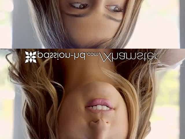 EXCITEMENT-HD Cum Thirsty Brunette hair Banged With Mouthful