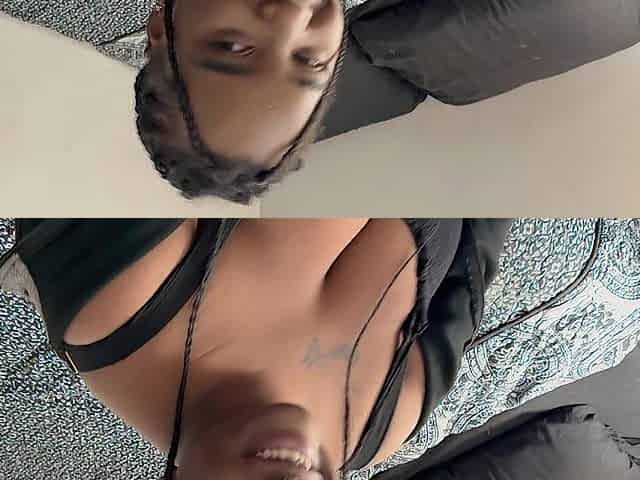 Plus Size Ebony Gal 1st Time on Movie (Creampie)