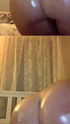 Amateur striptease and Solo masturbation