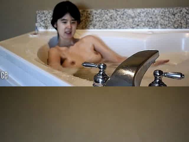 Asian Beauty Takes a Bubble Bath Starring Alexandria Wu