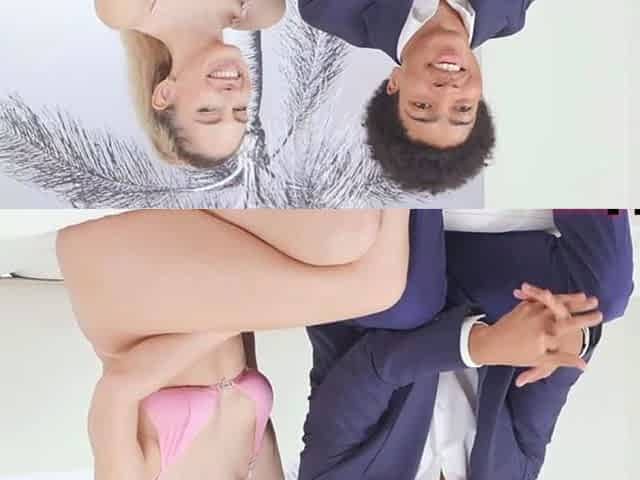 Hot blonde has a kinky foot fetish