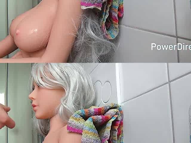 Blowjob Obsession with Snowy Clara - Spunk fountain and Steamy Shower asmr