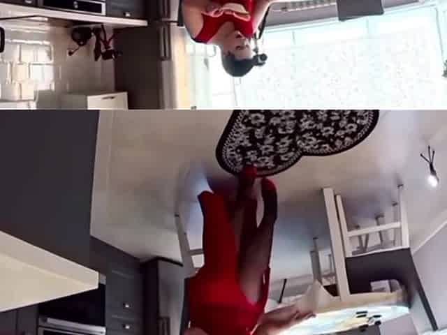 Stepson Fed Stepmother a Big Cock and Fucked Her Hard in the Ass