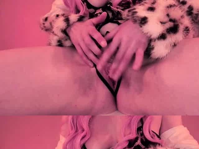 Amateur redhead poses and masturbates with toys