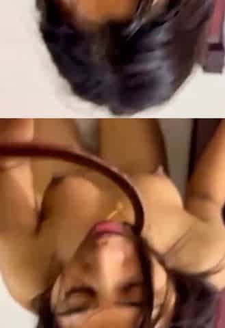 Hot girl blowjob boyfriend dick hard