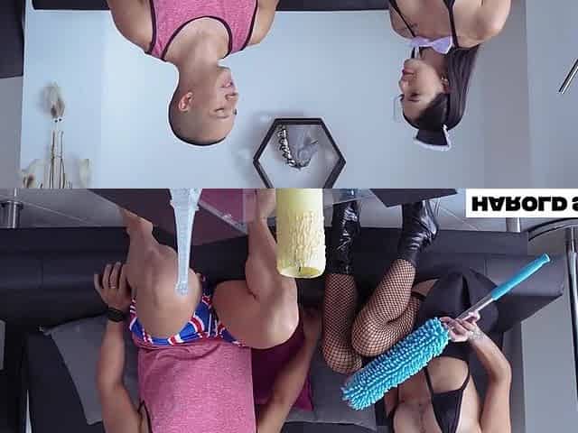 Ashley Sanz And Harold Scottx - Maid Gets A Great Ass Fucking And Cum In Her Asshole