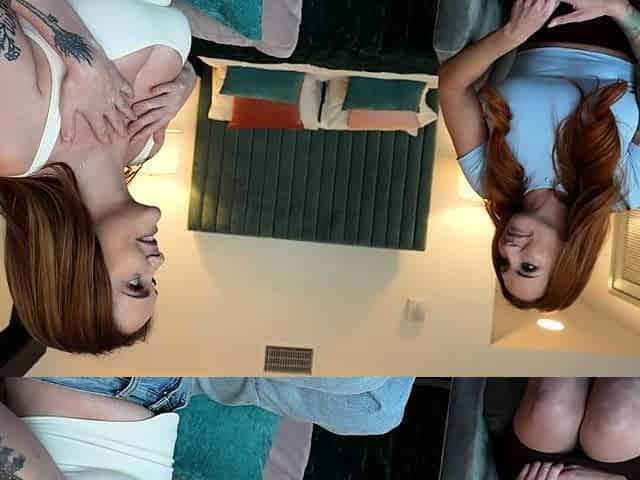 BUSTY MILF teaches step daughter REAL SEX - Sophia Locke &