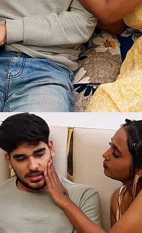 Indian Desi Bhabhi Has Hardcore Sex with Stepfather in Law and Sucks Penis Hindi Video