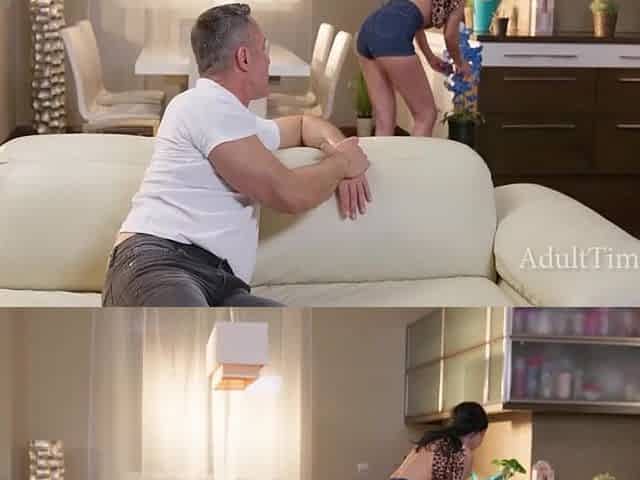 Flower Force in the Shower, Willing to Bloom Her Butthole This Hour - Renato, Arwen Ebony