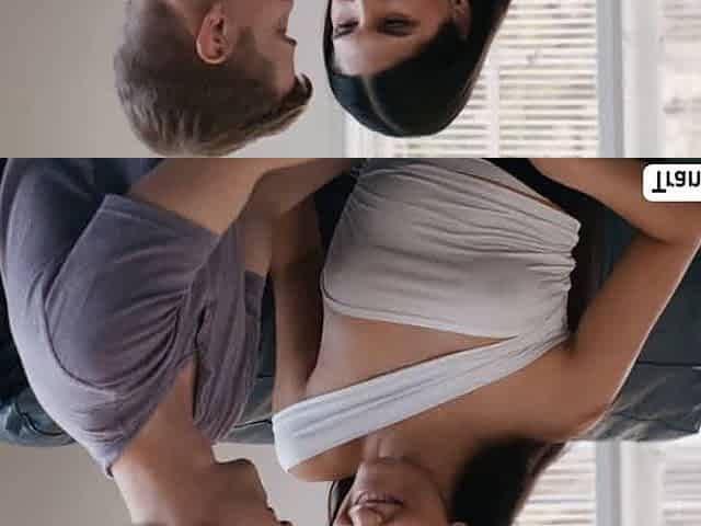 Hunk gets ass fucked by this skinny Tgirl