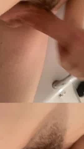 Wanking my dick