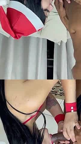 Tearing Apart the Little Ass of the Big-bootied Goth Girl