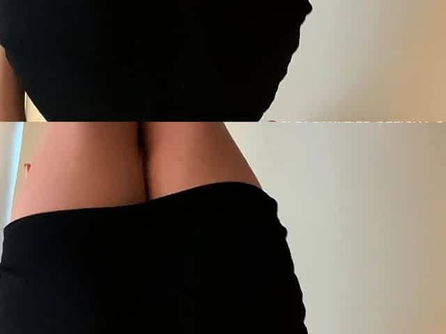 Diamond butt plug in Clea Gaultier's sexy ass