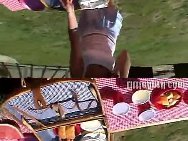 Outdoors teen masturbates in solo scene
