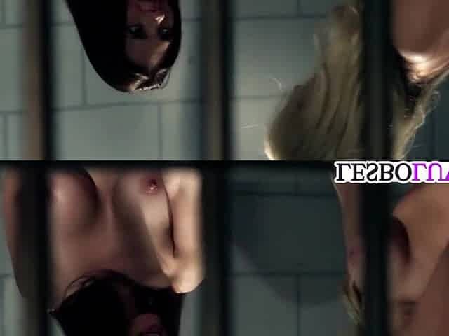 Hot lesbo prison MILFs