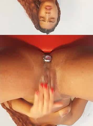 My booty exploded with solo joy and gushed